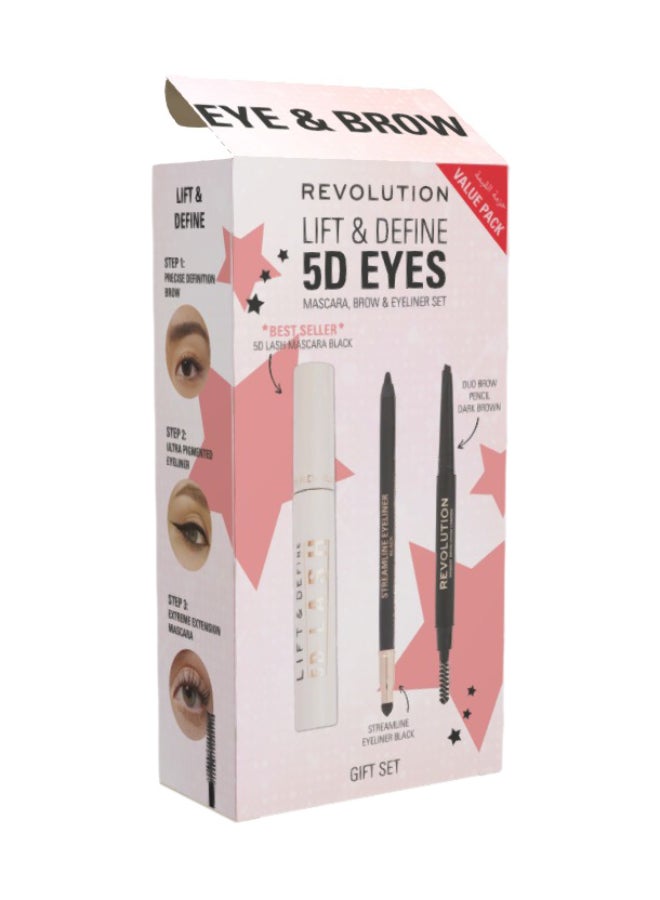 Revolution Lift And Define 5D Eyes Set