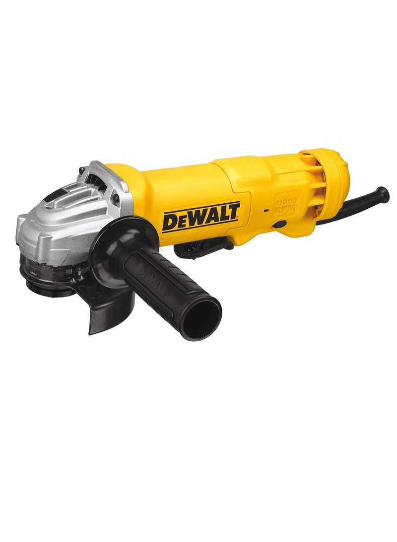 DEWALT 115mm, 1200w Paddle Switch Small Angle Grinders - Image 1