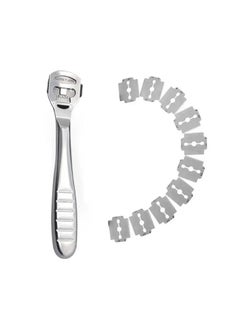 LA PERLA TECH  Professional Stainless Foot Callus Remover Cuticle Foot Care Pedicure Callus Shaver Corn Cuticle Hard Skin Remover Rasp Cutter  - Image 1