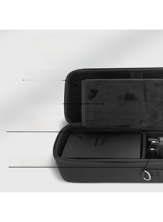Loquat Switch Storage Bag Base Medium Handbag Handle Portable Game Console Protection Bag Protection Nintendo Accessories-Model:Black Black Label Base Bag  - Image 5