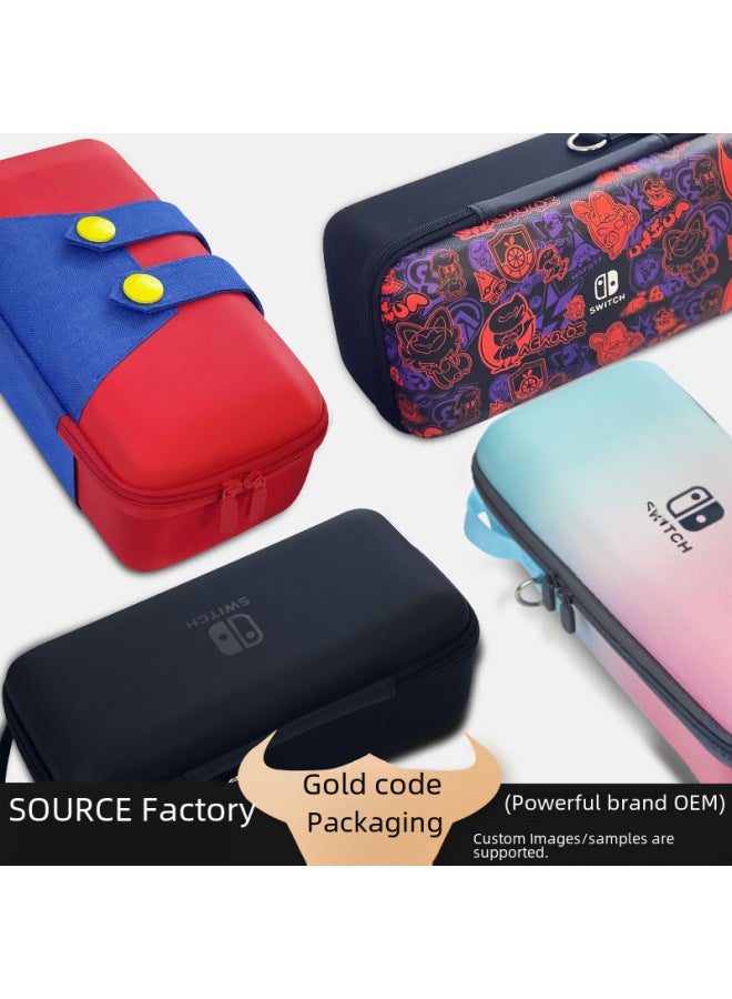 Loquat Switch Storage Bag Base Medium Handbag Handle Portable Game Console Protection Bag Protection Nintendo Accessories-Model:Black Black Label Base Bag  - Image 2