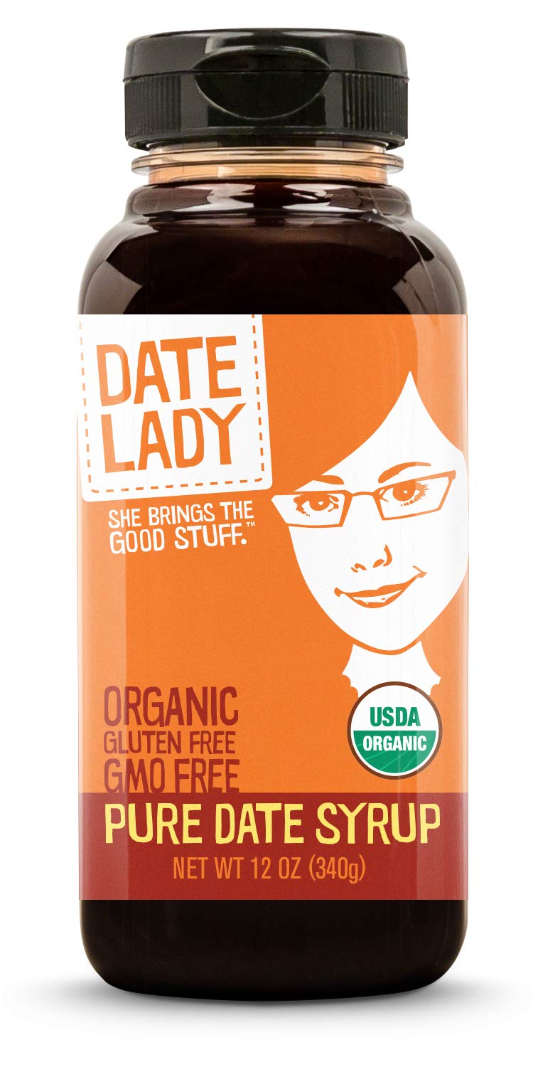Date Lady Organic Date Syrup 12 oz Squeeze Bottle Vegan Paleo Glutenfree Kosher Sugar Substitute More Nutrition Than Maple Syrup or Honey - Image 2