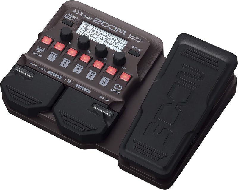 ZOOM معالج تأثيرات متعددة Zoom A1X FOUR للأدوات الموسيقية مع دواسة تعبيرية - Image 3