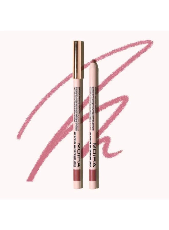 Moira Lip Appeal Waterproof Liner 002 On Point 0.6g - Image 3