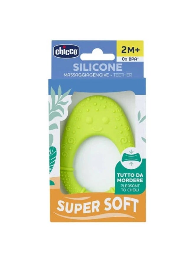 Chicco Super Soft Avocado Teether 2m+ - Image 4
