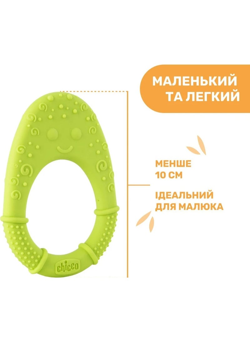 Chicco Super Soft Avocado Teether 2m+ - Image 3