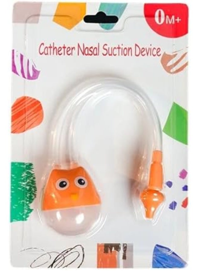 أداة تنظيف أنف الأطفال بعمر الرضع – شفاط أنف لطيف وآمن لإزالة المخاط بسهولة، تصميم مريح يساعد الأطفال على التنفس براحة ويحافظ على نظافة الأنف دون تهيج-قد يختلف اللون - Image 4