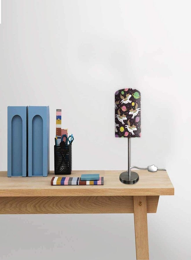 Nutcase Designer Small Table Lamp Night Light for Children�s Room � 13 inches Tall - Return Gifts for Kids Birthday - Cute Unicorn Saturn - Image 3