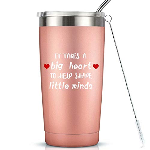 JERIO Teacher Gifts for Women - Teacher Appreciation Gifts - Funny Birthday, Thank You Gifts Ideas for Teachers-Christmas Gifts for Teacher 20oz Insulated Tumbler - Image 1