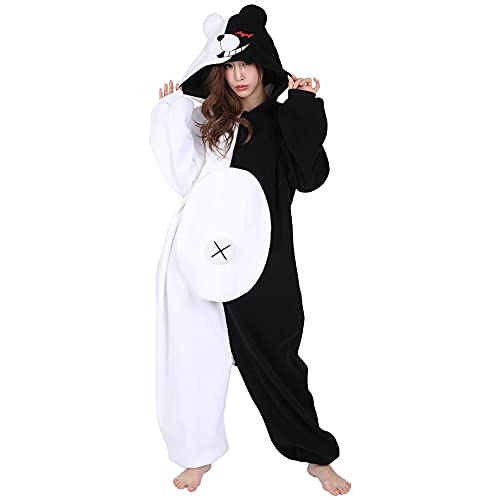 SAZAC Kigurumi - Danganronpa - Monokuma - Onesie Jumpsuit Halloween Costume - Adult One Size Fits All - Image 2