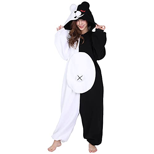 SAZAC Kigurumi - Danganronpa - Monokuma - Onesie Jumpsuit Halloween Costume - Adult One Size Fits All - Image 3