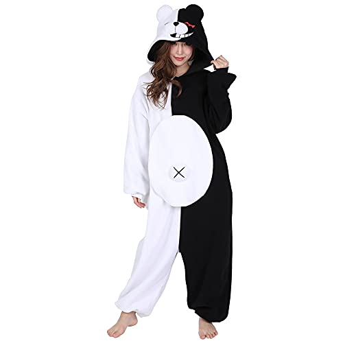 SAZAC Kigurumi - Danganronpa - Monokuma - Onesie Jumpsuit Halloween Costume - Adult One Size Fits All - Image 4