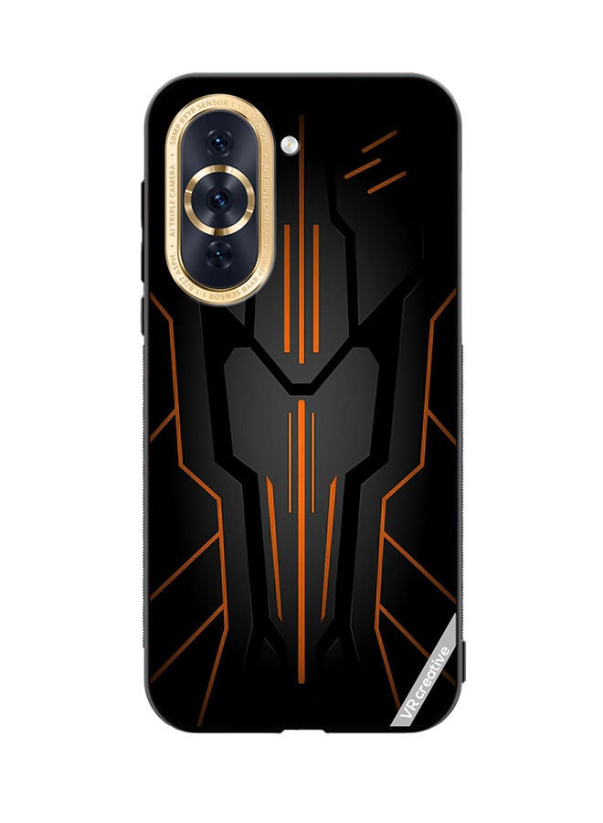 VR CREATIVE Protective Case Cover For Huawei Nova 10 Black Sark Design Multicolour - Image 1
