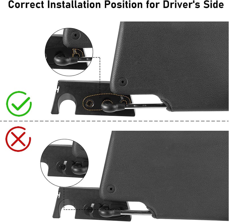 Vuzmode Sun Visor Clip Repair Kit for Jeep - Image 4