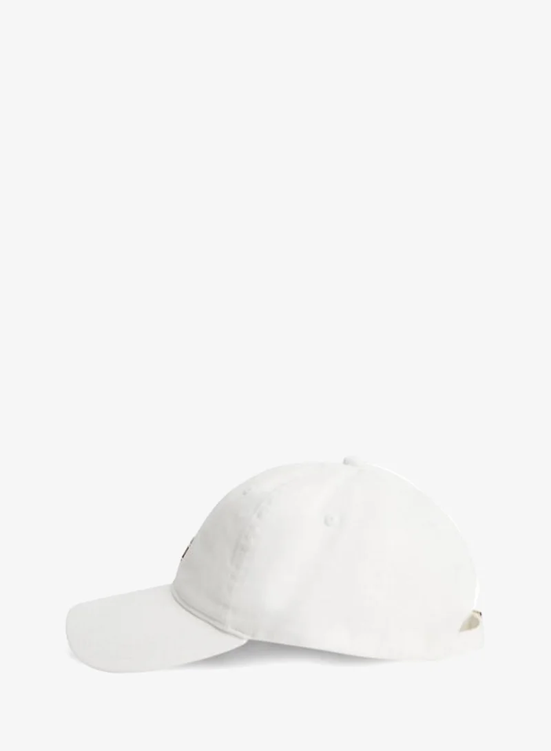 Tommy Hilfiger Ecru Chic Monogram Washed Baseball Cap for Women | Best Price UAE