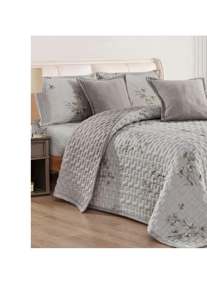 Moon - Comforter Set For Two People 6 Piece Bedspread Polyester King Size 250x230 Cm Multicolour - Image 1