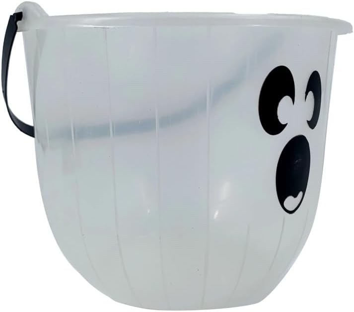 Party Magic Halloween Bucket Glow in Dark 15.5x20cm - Image 2