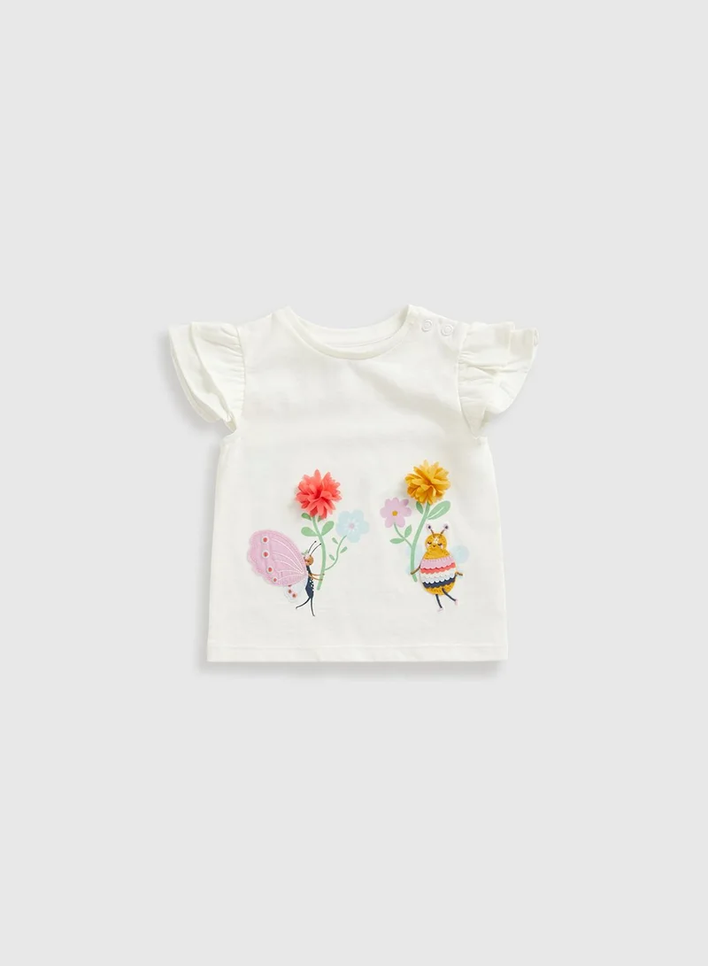 mothercare Kids Floral Print T-Shirts