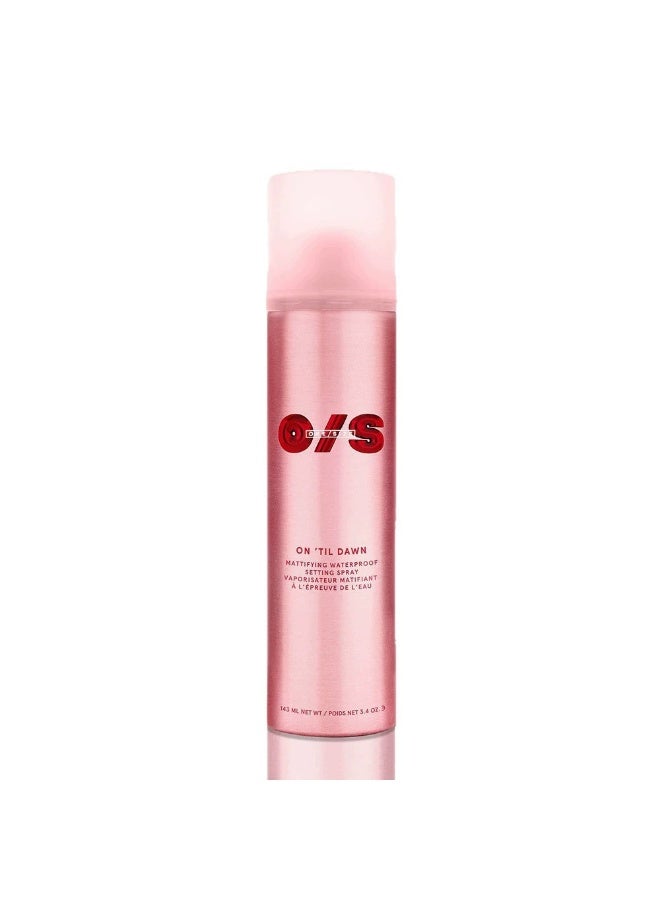 One Size by Patrick Starrr On ‘Til Dawn Setting Spray 3.4 oz – Long Lasting All Day Hold, Lightweight Oil Control Finishing Mist - Image 1