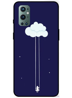 EYE CATCH Protective Case Cover For OnePlus 9 Pro Smart Series Printed Protective Case Cover for OnePlus 9 Pro Girl Hanging Cloud  - Image 1