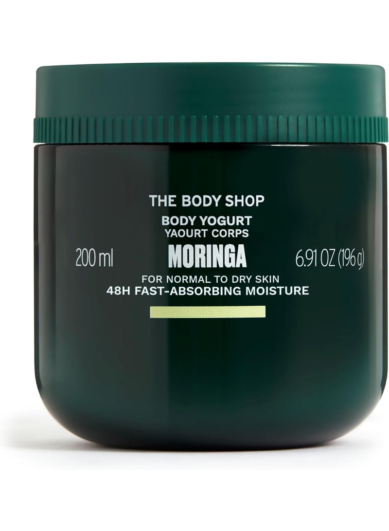 THE BODY SHOP The Body Shop Moringa Body Yogurt, 48hr Moisturizer, 100% Vegan, 6.98 Fl.Oz - Image 3