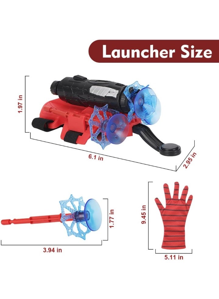 Spider Web Shooter, Catapult Toys, Spiderman Peripherals, Wrist Firing GunSuperheroes Wrist Launcher Toy, Funny Children Educational Toys - Image 3