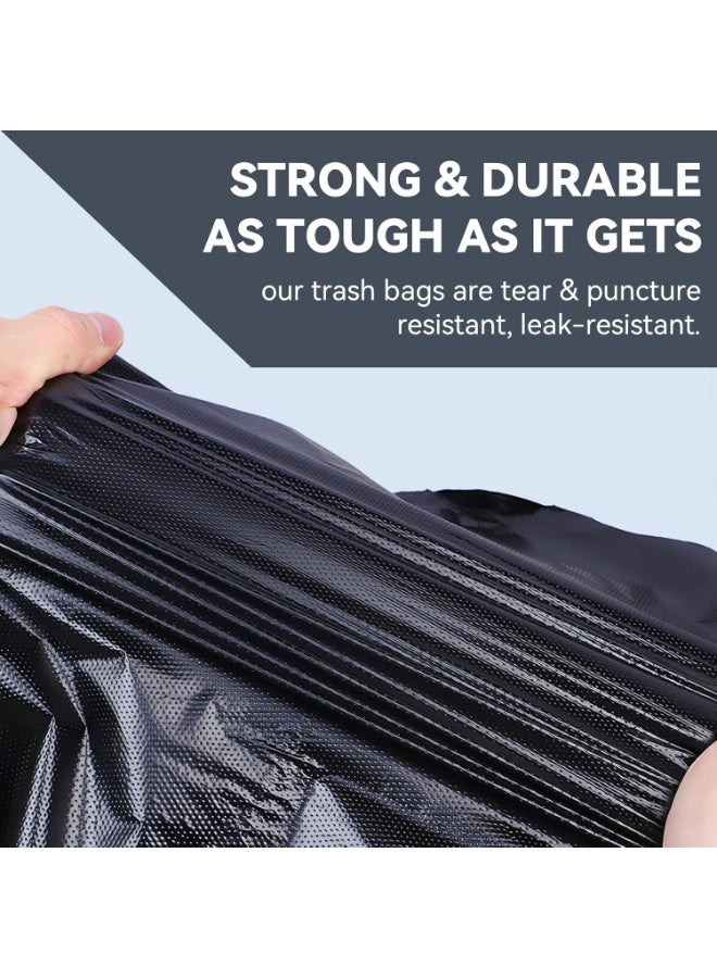 صن سباير كيس قمامة كبير للغاية ، كيس قمامة مقاوم للثقب سعة 55-60 جالون | 50 كيس | كيس قمامة بلاستيكي أسود كبير للمنزل ، المطبخ ، التجاري ، الفناء ، العشب (80 سم × 100 سم) - Image 3