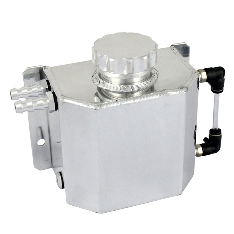 Universal Car Engine Oil Catch Can Reservoir Tank 1L - Image 3