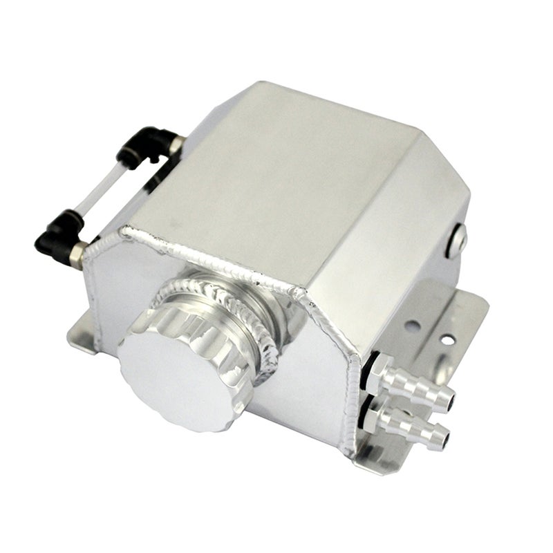 Universal Car Engine Oil Catch Can Reservoir Tank 1L - Image 1