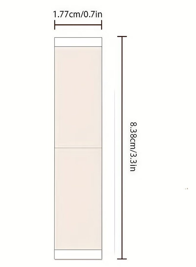 واي جيه 1 حزمة من الشريط ذي الوجهين، مناسبة لملابس غطاء الرأس، وملصقات الحجاب، وشريط ذي وجهين، وشريط قوي، مناسبة لمختلف أقمشة الملابس والتنورات، (حزمة واحدة 36 قطعة) - Image 2