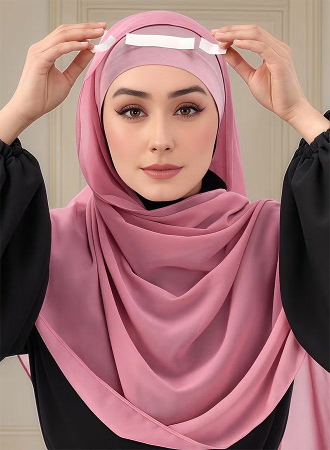 واي جيه 1 حزمة من الشريط ذي الوجهين، مناسبة لملابس غطاء الرأس، وملصقات الحجاب، وشريط ذي وجهين، وشريط قوي، مناسبة لمختلف أقمشة الملابس والتنورات، (حزمة واحدة 36 قطعة) - Image 3