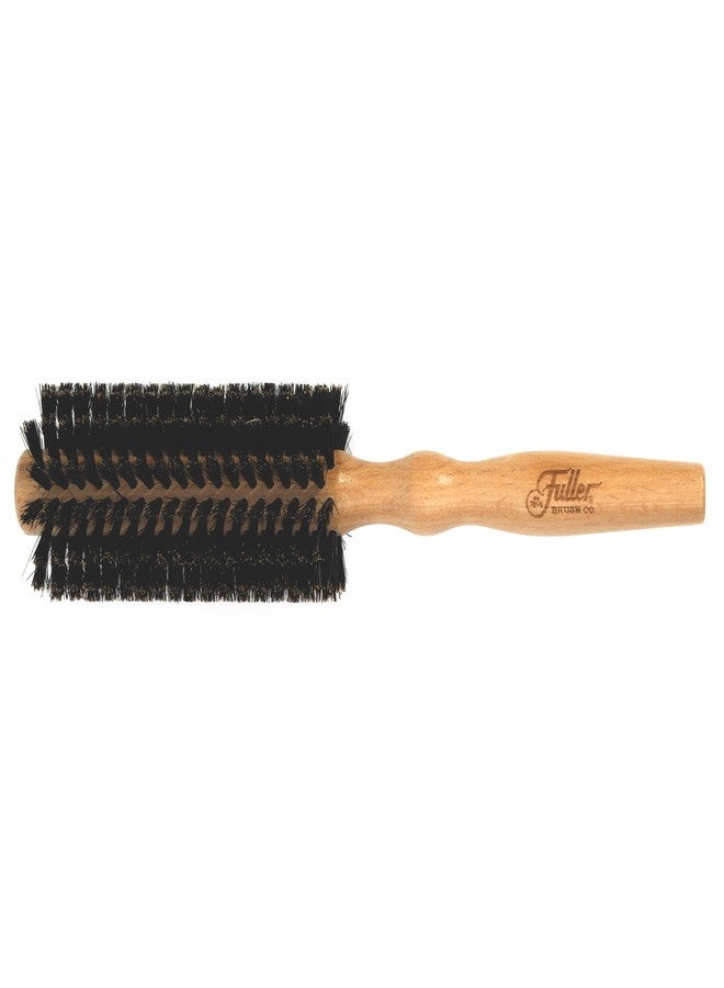 fuller brush فرشاة شعر فولر برش من الخشب الطبيعي - مقبض مريح منحني - شعيرات خنزير حقيقية - نمط تجعيد حلزوني للشعر المجعد والقصير - تصفيف وتوجيه مع لمعان طبيعي (جميع الأنماط) - Image 5