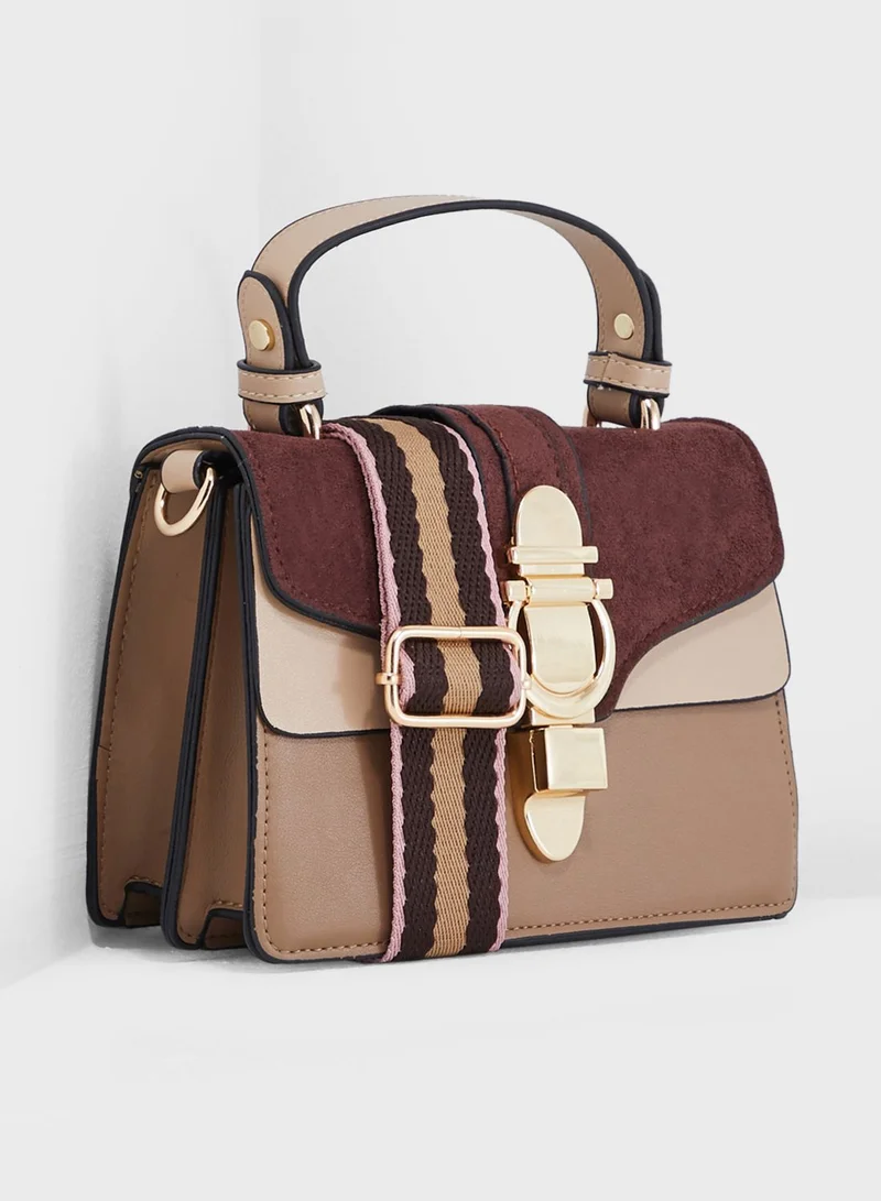 ELLA Colourblock Design Satchel