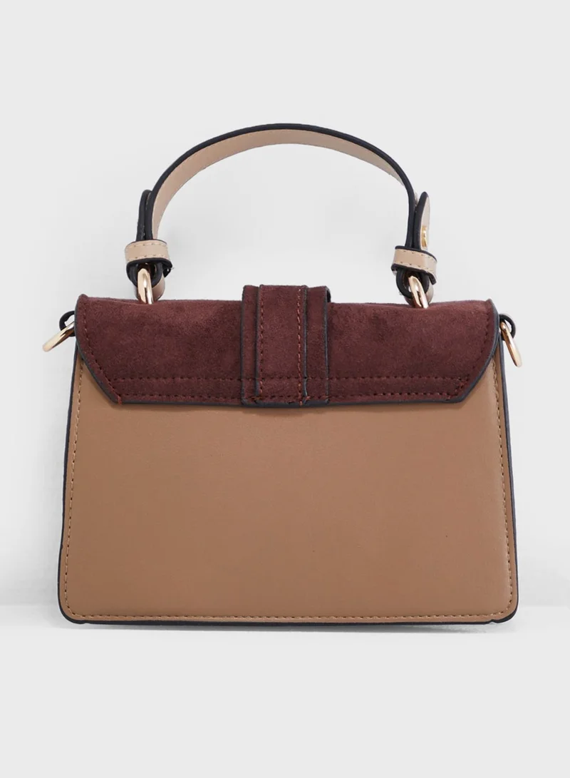 ELLA Colourblock Design Satchel