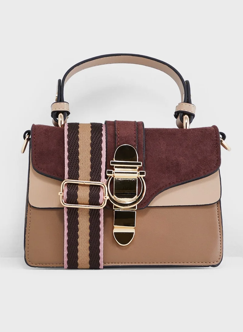 ELLA Colourblock Design Satchel