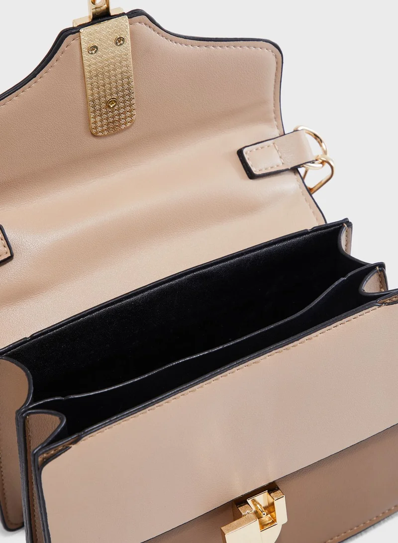 ELLA Colourblock Design Satchel