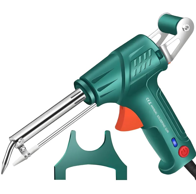 Iktu Soldering Gun, Automatic 60W Soldering Iron Kit Solder Welding Gun for Jewelry,Home DIY, Circuit Boards, Electronics Repair - Image 1