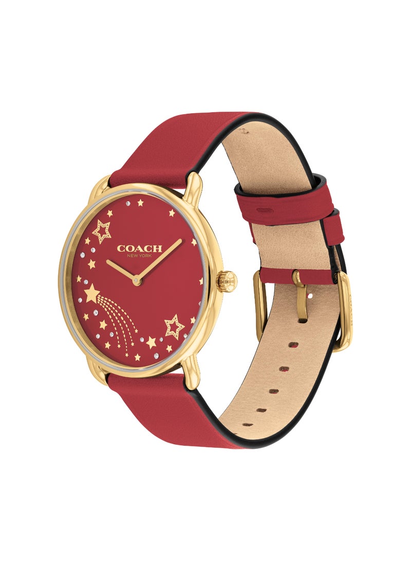 COACH Watches Round Analog Women'S Red Case Watch - 14504378 - Image 1