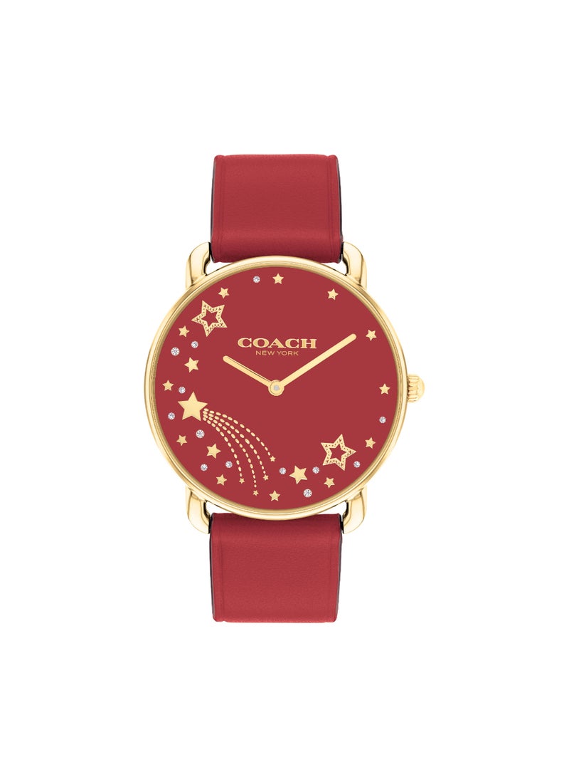 COACH Watches Round Analog Women'S Red Case Watch - 14504378 - Image 2