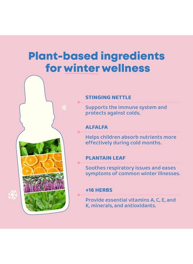 JoySpring Vital Vits - Kids Liquid Multivitamin - 1 fl oz (30 Servings) | Herbal Liquid Vitamins for Kids | Natural Flavor | Toddler Liquid Multivitamin for Kids with Elderberry, Spirulina, and More - Image 5