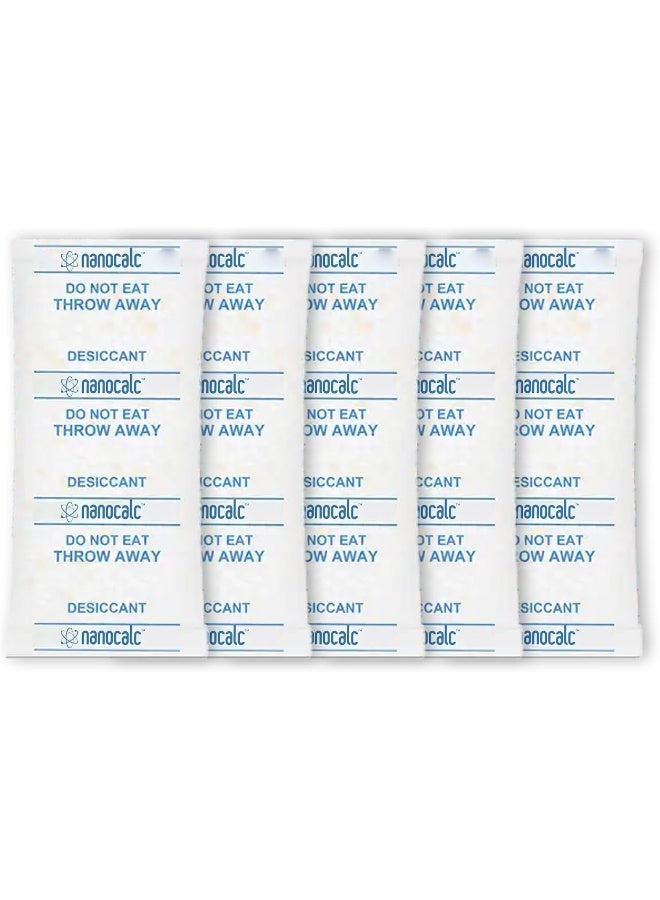 Royal Apex 1G Pkt Non-Toxic Pure Silica Gel Desiccant Damp Dehumidifier Room Kitchen Clothes Food Storage Moisture Absorber Bags (50Pcs Pkt)  - Image 2
