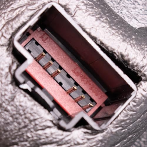 TRQ Driver & Passenger Side Mirror Set with Heat without Housing Turn Signal without Blind Spot Indicator Compatible with 2011 Ford Edge FO1320468 FO1321468 - Image 3