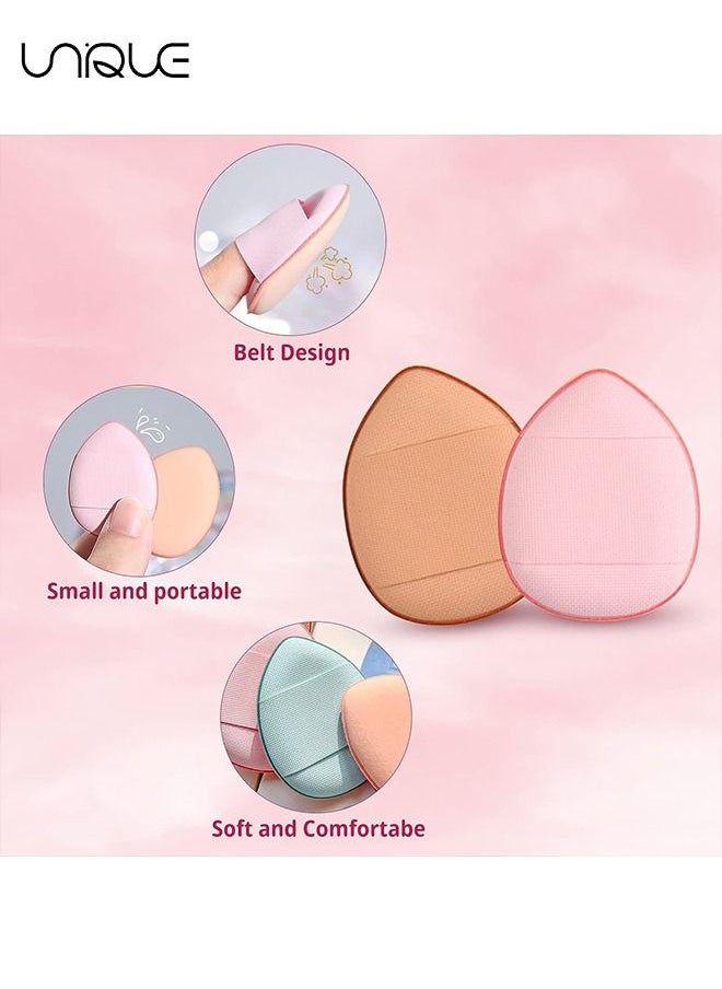 Unique 12 Pcs Fingertip Air Cushions, BB Cushion Finger Makeup Sponges, Mini Soft Cosmetic Finger Puff, Perfect for Foundation, BB Cushion, Cream, Concealer  - Image 5