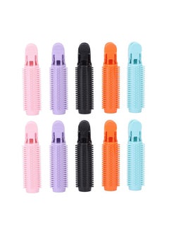 Brrnoo 10Pcs Hair Root Clips Hair Volumizing Curling Roller Fluffy Hair Clip No Damage To Hair Fast Curling Clip Portable Styling Tool  - Image 1
