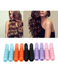 Brrnoo 10Pcs Hair Root Clips Hair Volumizing Curling Roller Fluffy Hair Clip No Damage To Hair Fast Curling Clip Portable Styling Tool  - Image 2