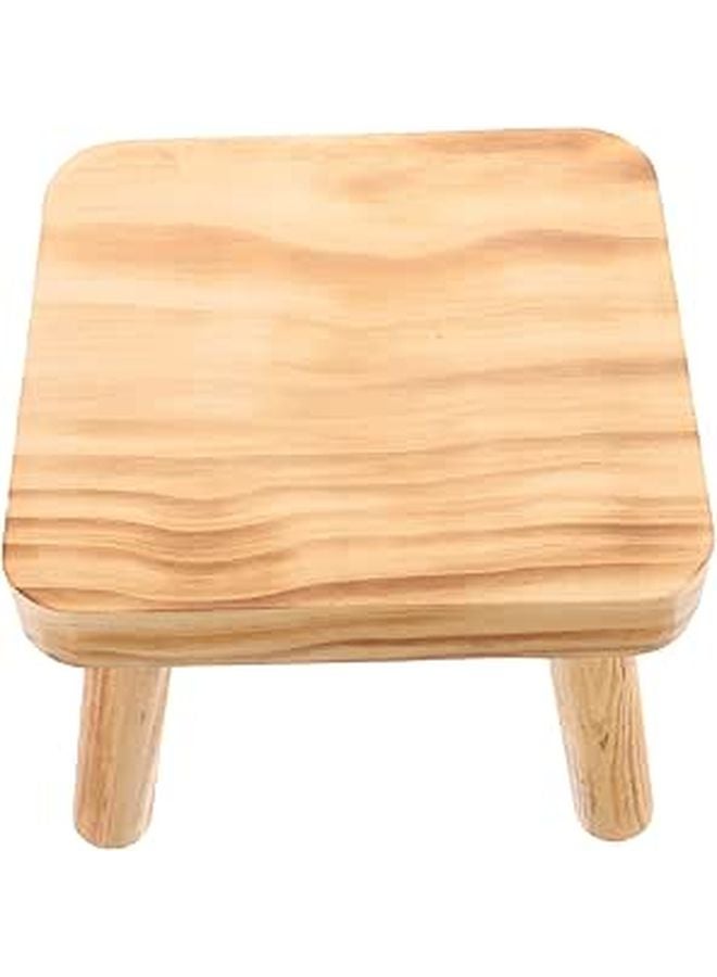 سلم قابل للنقل من الخشب خفيف الوزن للاستخدام الداخلي والخارجي المطبخ الحمام التخييم - Image 1
