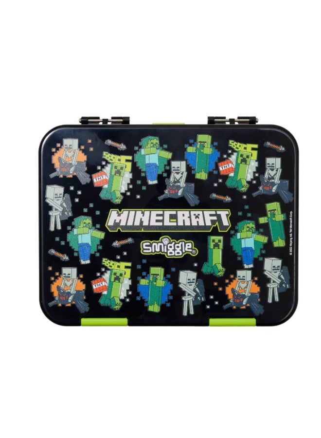 Smiggle Kids Game Themed Multi Compartment Lunch Box Imported Tritan Inner Tray BPA Free Leakproof School Food Storage Container - Image 3
