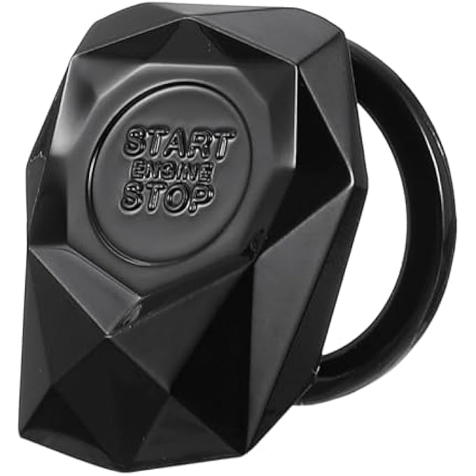 KASTWAVE Universal Car Engine Start Button Cover Stylish Ignition Key Bling Ring Sticker Decorative Accessories For Your Vehicle - Image 1