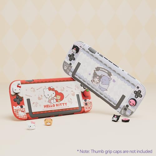 Kuitmor Dockable PC Protective Case Compatible with Switch 2 Model 2025, All-Round Protection Hard Protective Shell for Switch 2 2025 Accessories (Light Purple Kuromi) - Image 5