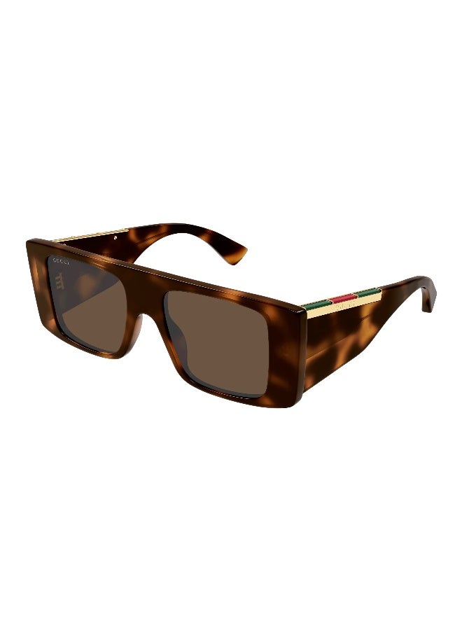 GUCCI GG1888S 002 Men's Full Rim Rectangular Sunglasses - Image 1